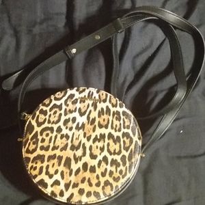 Nine West Leopard Purse NWOT